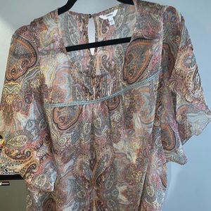 SONOMA multi color shirt/top